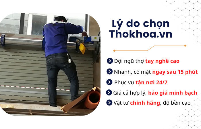 Thokhoa.vn - Sửa cửa cuốn chuyên nghiệp