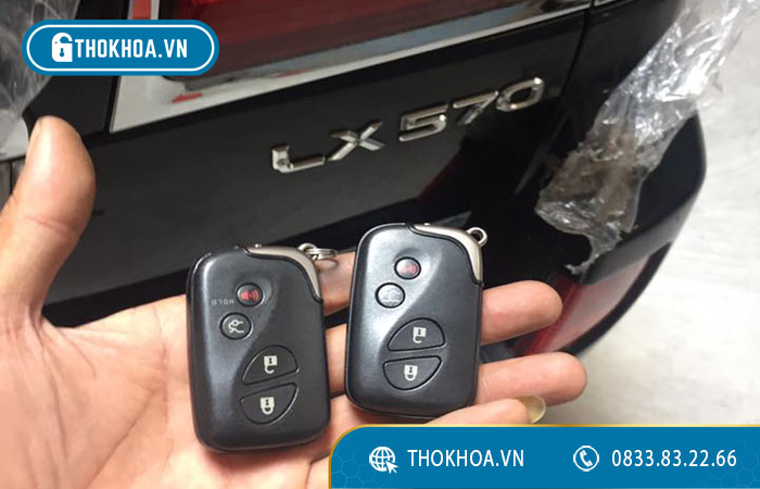 Dịch vụ làm chìa khóa xe Lexus tại Thokhoa.vn