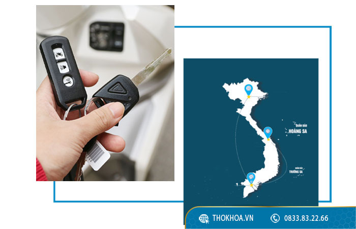 Thokhoa.vn nhận làm chìa khóa xe máy Honda toàn quốc